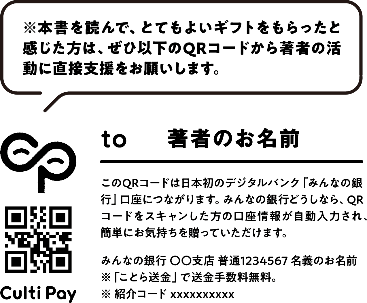 モノクロ印刷の場合の例